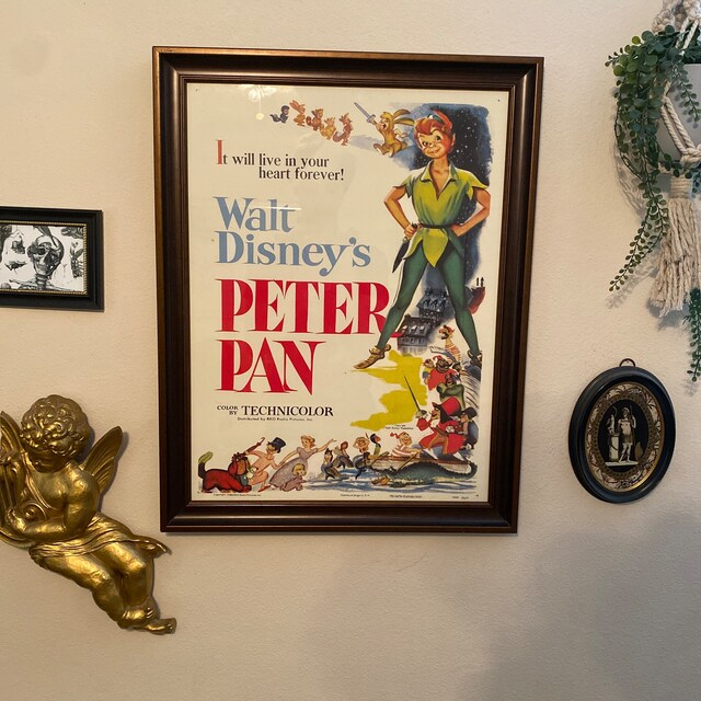 ピーターパンのポスター ビンテージディズニー映画のポスター