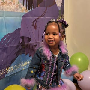 Minnie Denim Set - Minnie Jeans Set - Minnie Birthday Outfit - Minnie Ruffles for Socks (READ DETAILS)