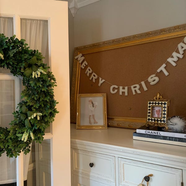 Christmas decorations candle arch