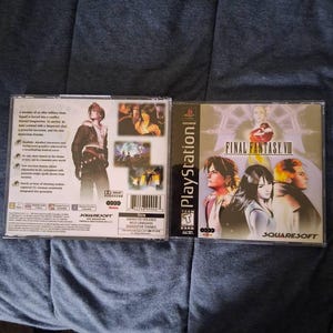 Final Fantasy VIII 8 REPRODUCTION CASE No Game!! Ps1 - Etsy