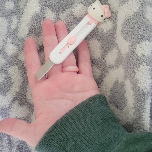 NEW IN Cute Animal Cartoon Kawaii, Box Cutter, Bear, Bunny, Box Cutter ...
