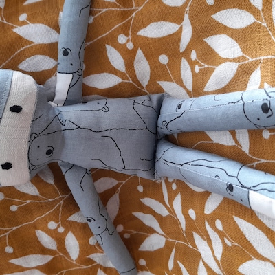 Ninja Sewing Pattern and Tutorial. 10.5 Tall 27cm - Etsy