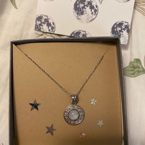 The Moon Necklace - Etsy