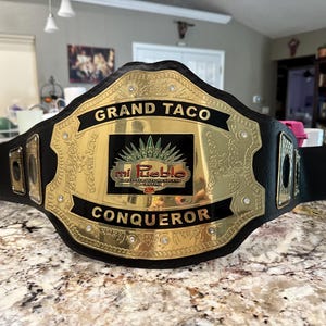 Custom Championship  Belt - Customizable Wrestling Belt for Award Sports Events - Personalized Wrestling Belt