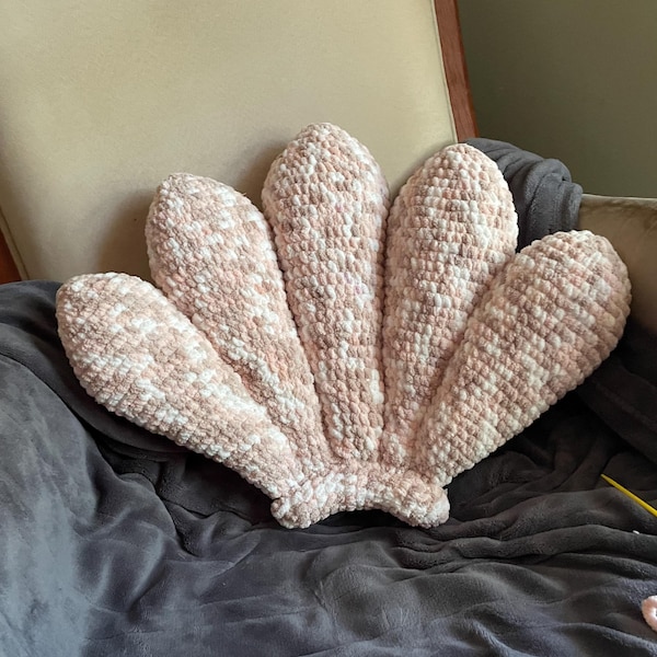 Crochet Pattern for a Shell-shaped Pillow, Pdf File for Download - Etsy