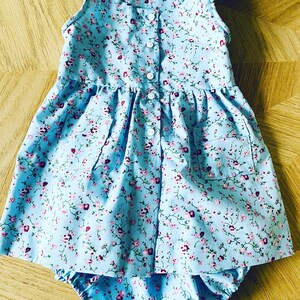 Baby Sunflower Dress PDF Sewing Pattern - Etsy