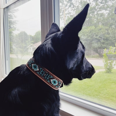 tooled leather sandals