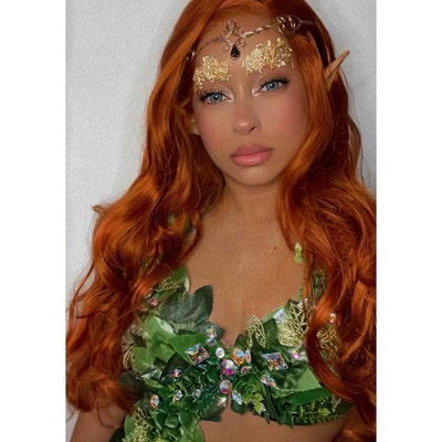Green Mother Nature Costume, Poison Ivy Costume, Sexy Mother Nature ...