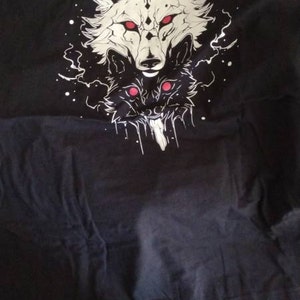 Horror Werewolf T-shirt Wolf Shirt Grunge Clothing Lycanthropy Gothic ...