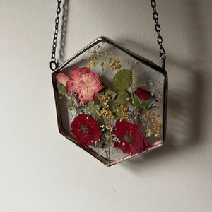 Pressed Flower Frame, Pressed Flower Floating Frame, Flowers