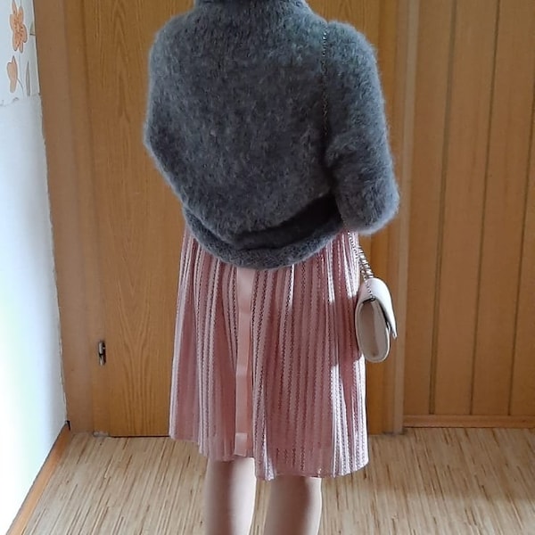 Knit Bomber Sweater
