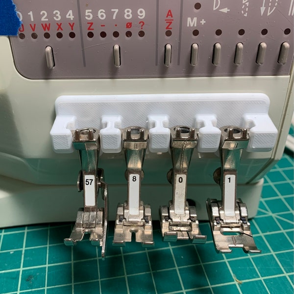 Bernina 5 Mm Stick on 4 Presser Feet Rack - Etsy