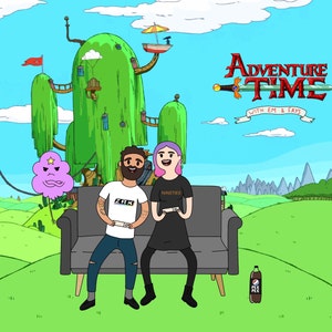 FREE PRINT & SHIPPING Adventure Time Custom Portrait | Etsy