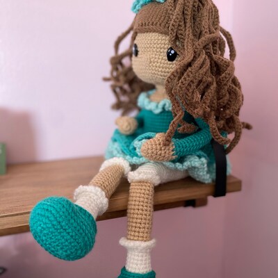 6 Socles Pour Poupées Au Crochet – En Métal Avec Base Naturelle – Pour Exposer Figurines DIY, Amigurumis Ou Petits Objets