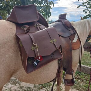 Diy saddle online bag horse