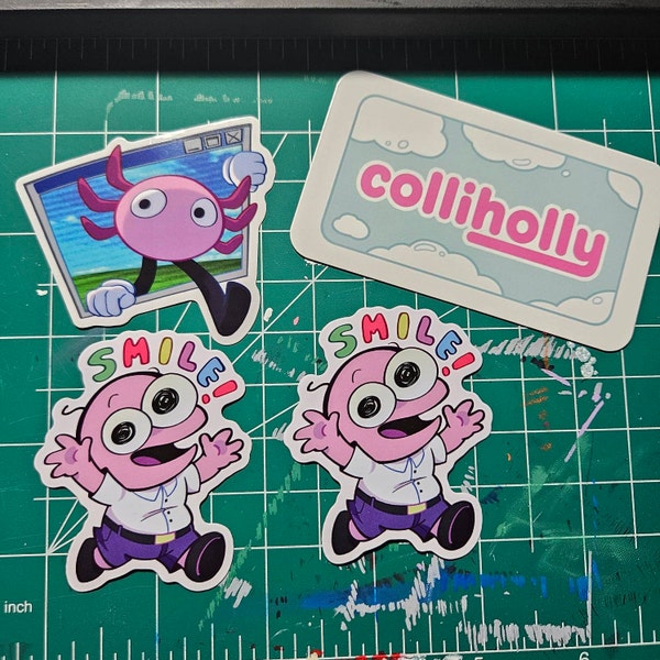 Smiling Friends Pim Sticker - Die Cut Vinyl Sticker 2.5