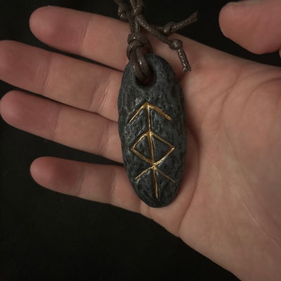 Viking Protection / Safe Travel Rune Valhalla Ladder Car Mirror Charm ...