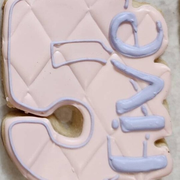 Set of Numbers Side Script 1-9 Cookie Cutter 2, 3, 4, 5, 6, 7, 8 - Etsy