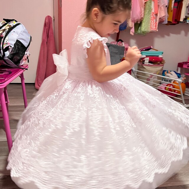 white christmas dress toddler Dress,baby Girl Gift Christmas Gift, Christmas Dress, My First Christmas + Express Delivery white christmas dress girl