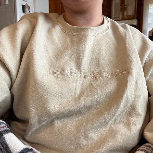 Custom Couples Embroidered Sweatshirt, Custom Matching Wifey and Hubby Sweatshirts 2D0338 main image 1