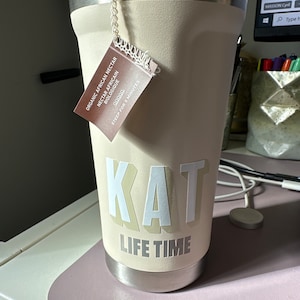 Etsy-koper heeft een foto van de aankoop toegevoegd