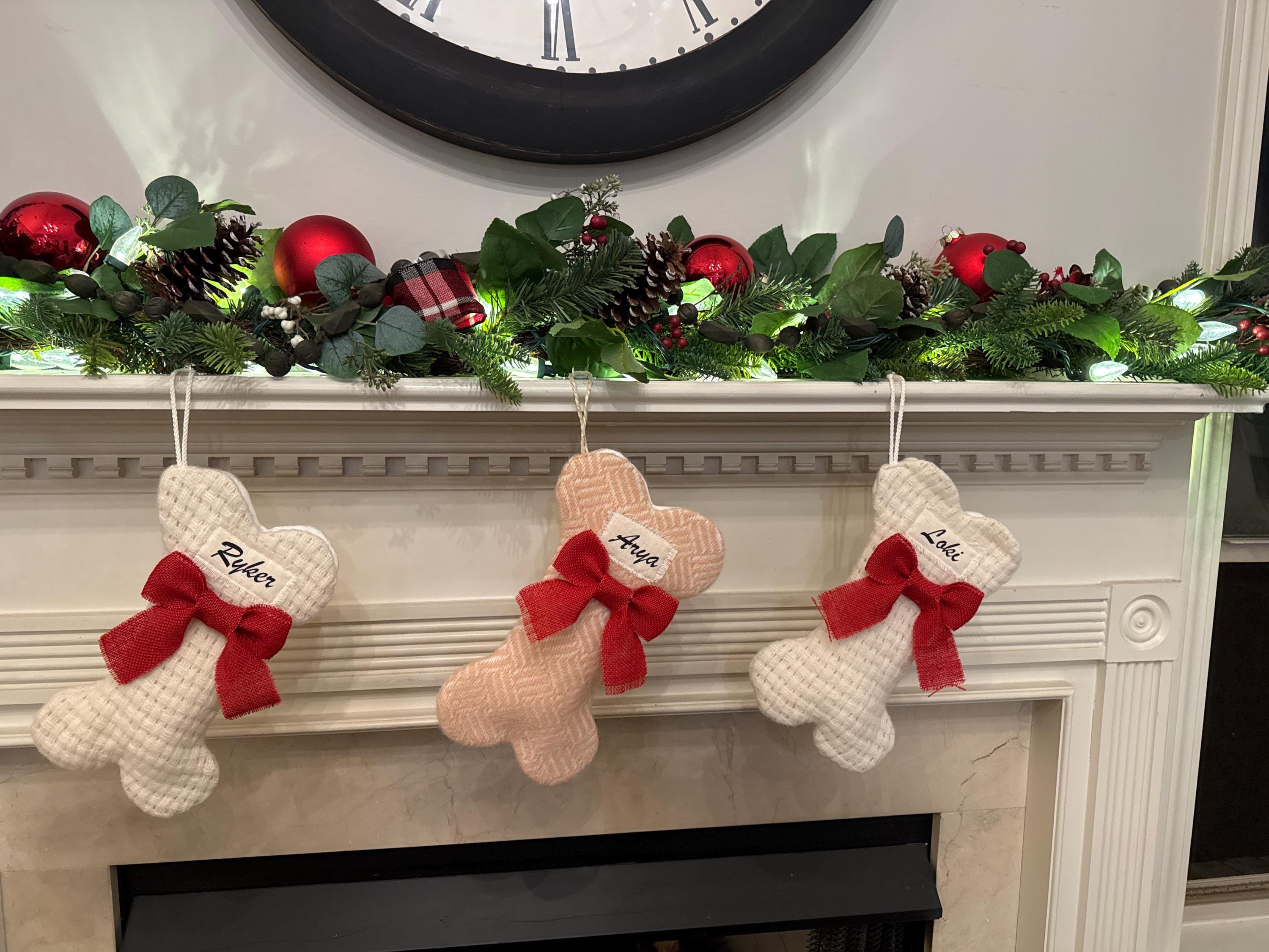 Dog Christmas stockings, personalized pet stockings, dog stocking, cat stockings, pet Christmas stocking, Christmas gift