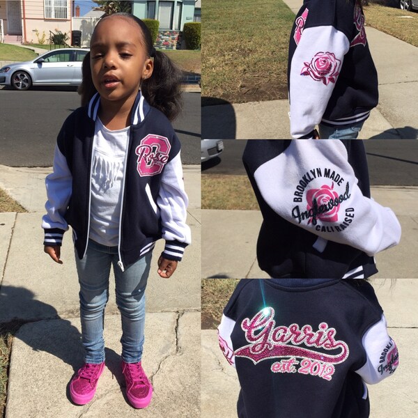 Custom Toddler Letterman Jacket Personalized Varsity Spring Jacket Etsy Custom toddler letterman jacket personalized varsity spring jacket etsy