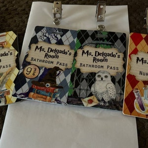 Personalized Classroom Decor Hall Passes Sign Farmhouse - Etsy