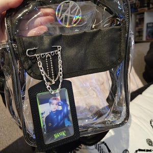 SKZ Clear Cross Bag for STAY (stray Kids Fanmade Merch for