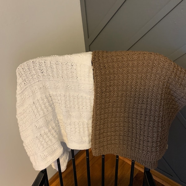 Knitting Pattern ~ Rosabel Baby Blanket in DK ~ ENGLISH ~ PDF Download ...