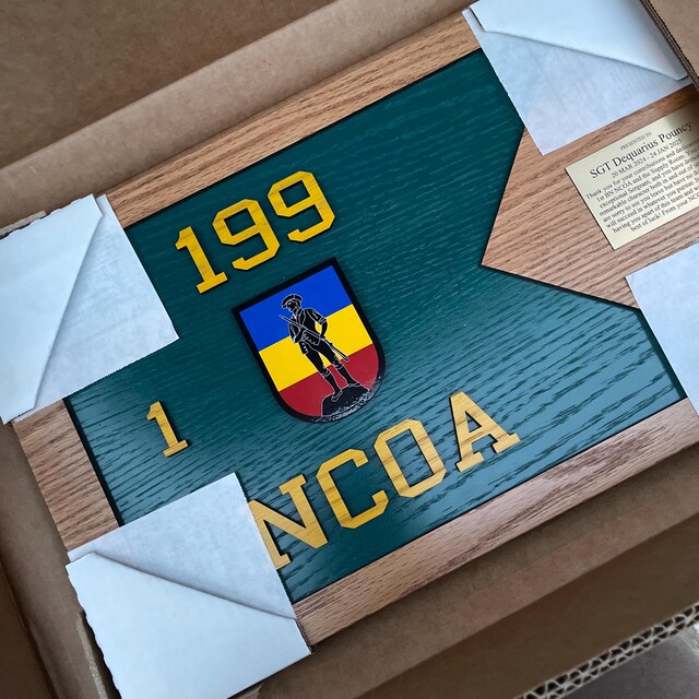 Infantry Replica Guidon Plaque - Etsy