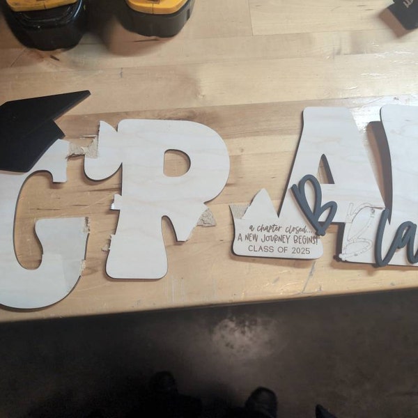 Grad Name Sign Personalized Grad Name Sign, 2026 Graduation Guestbook, Guestbook ...