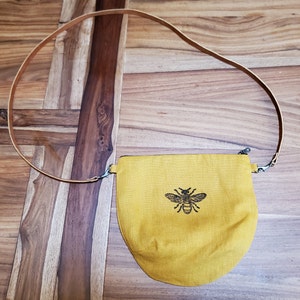 large linen tote