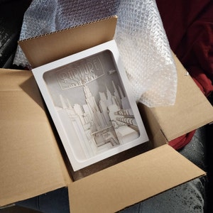 Bioshock-rapture Paper Cut Light Box *LIMITED* - Etsy