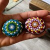Small Painted Mandala Stones Paperweights Dot Art Mandala Rocks ...
