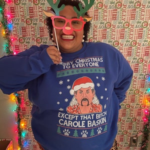 joe exotic ugly sweater