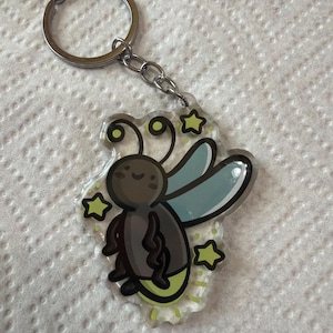 雷虫キーホルダー | かわいいアクリルキーホルダー | かわいい虫