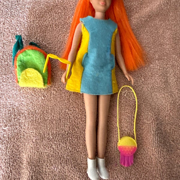 Poupée Barbie Bubblecut Vintage 1963 Strawberry Blonde Corps Seul Mattel