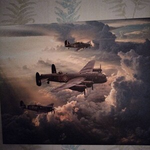 Lancaster Spitfire & Hurricane A4 Photograph Print – Framed Or Unframed, UK Made