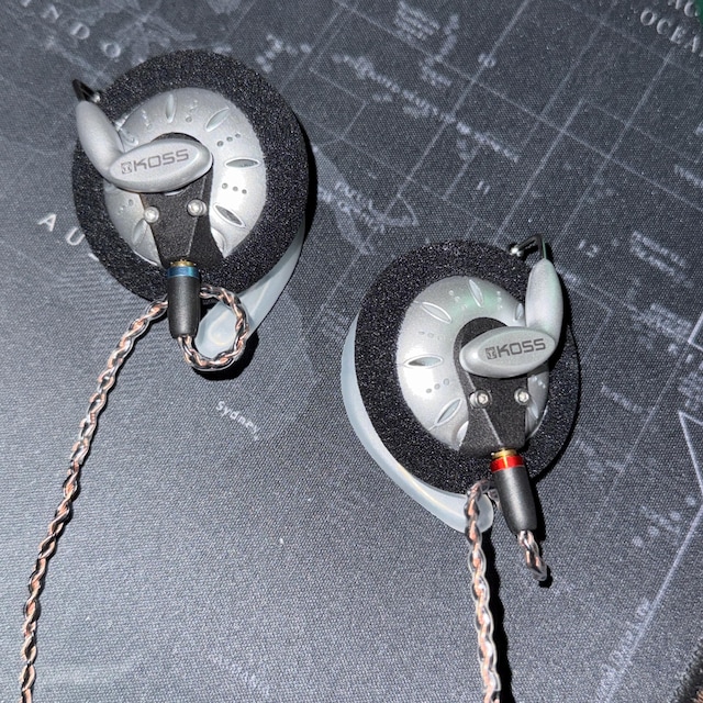 Ear Koss Ksc75x Head Phones With Wire Koss KSC75 Clip-On