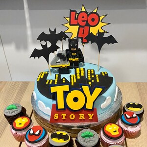 Handmade Edible Toy Story Cake Topper Birthday Decoration Etsy Handmade Edible Toy Story Cake Topper Birthday Decoration Etsy