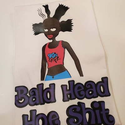 Bald Head Hoe Shit SVG - Etsy