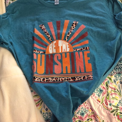 Be the Sunshine Shirt Summer Shirt for Women Retro Sun T - Etsy