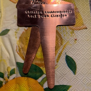 Comprador Etsy adicionaram uma foto da sua compra
