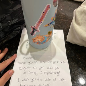 Kim added a photo of their purchase