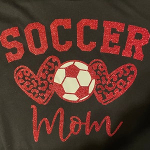 Soccer Mom Svg Leopard Heart Svg Leopard Print Svg Soccer - Etsy