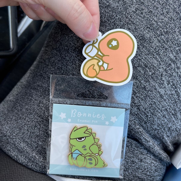 Grumpy Lizard Tyranitar Enamel Pin - Etsy