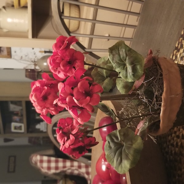 Primitive Early Look Grubby-geraniums~primitive Flowers ~primitive ...