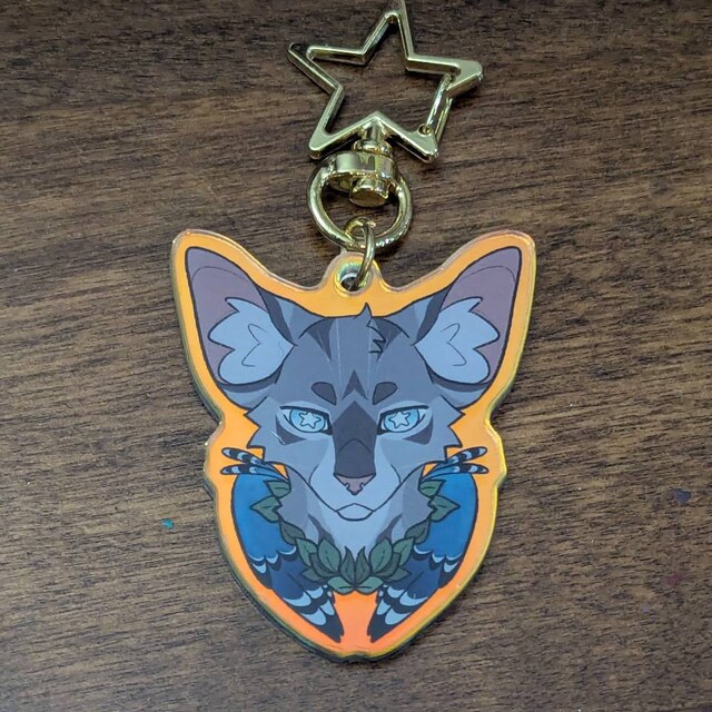 ★Adererror★Blue cat keyring Ader Error Blue Cat Keyring 01, Off White (BN11FYGS1202OW