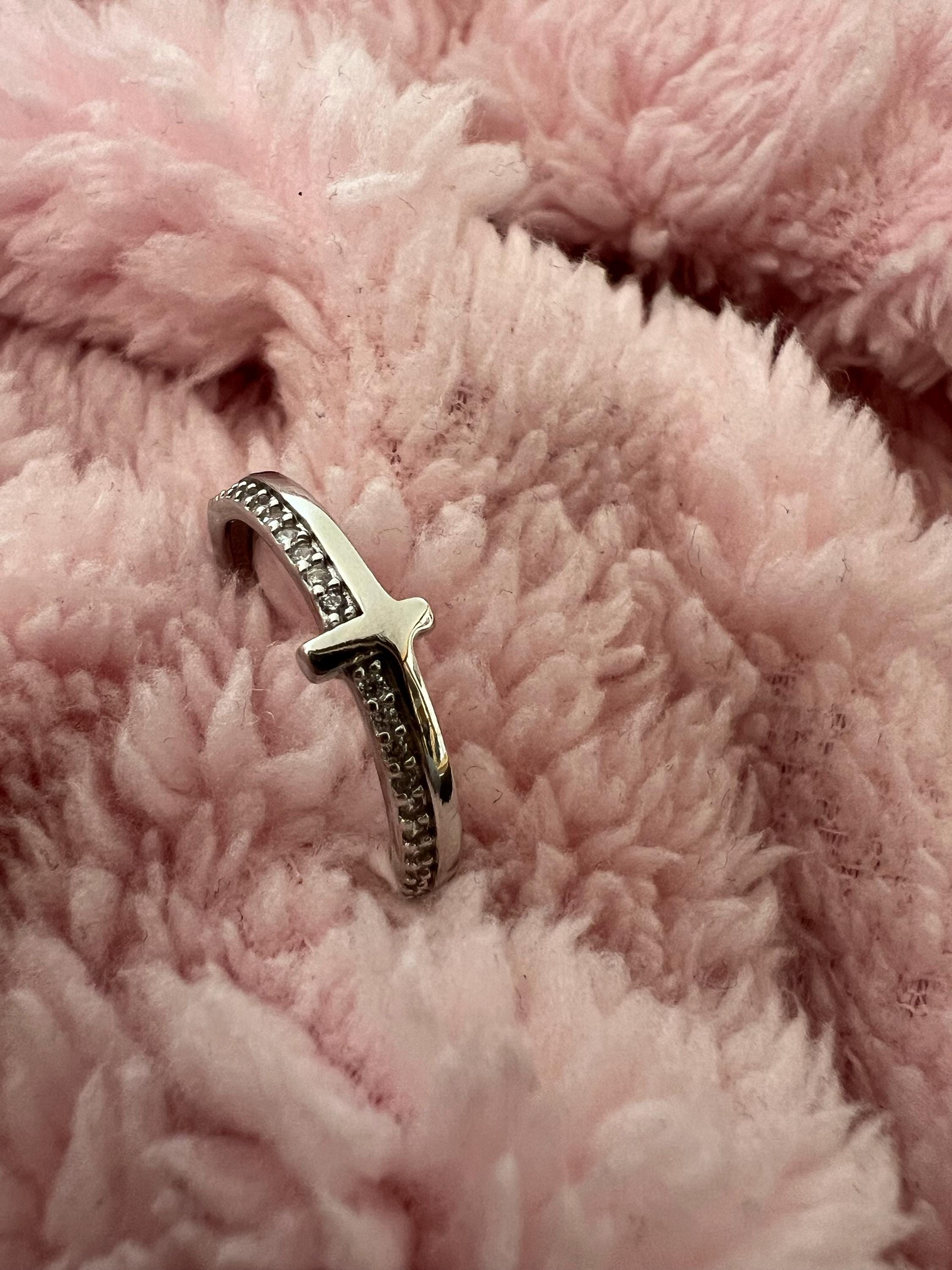 An meine Tochter, bete darauf, goldener Kreuzring, religiöses Geschenk, christlicher Schmuck, Sterling Silber Ring, Geburtstagsgeschenk von Mama, Weihnachtsgeschenk